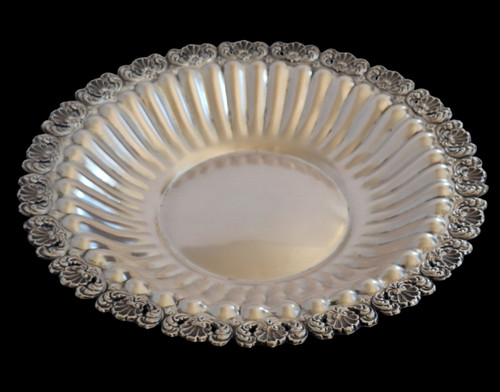 Elegante centrotavola argento