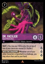 Dr. Facilier, Agent Provocateur - FOIL - The First Chapter - Lorcana TCG