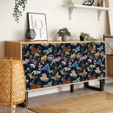 Pellicola adesiva farfalle blu