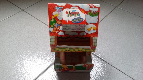 Casetta kinder gusci natale - kinder,