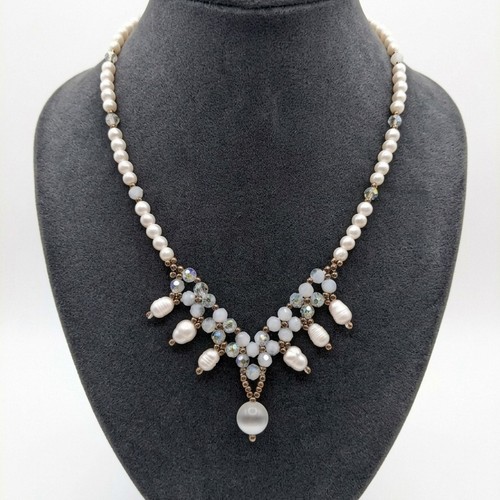 Collana artigianale vittoriano - collana,