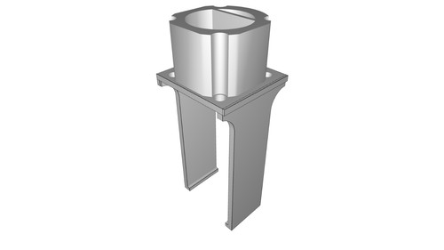 Supporto staffa laser per - staffa,