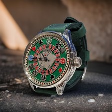 Vintage 48mm Skeleton Watch Based on Swiss Pocket Watch Movement from 1925