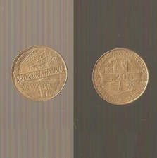 MONETA ITALIA 200 LIRE 1996