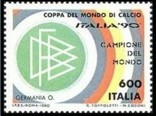Francobollo nuovo Italia: 1990