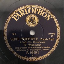 ♫ 12" 1930 Dr. Weissmann