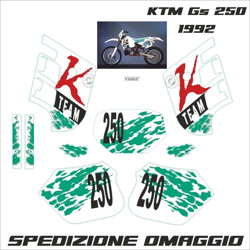 Adesivi kristal ktm - gs, 250