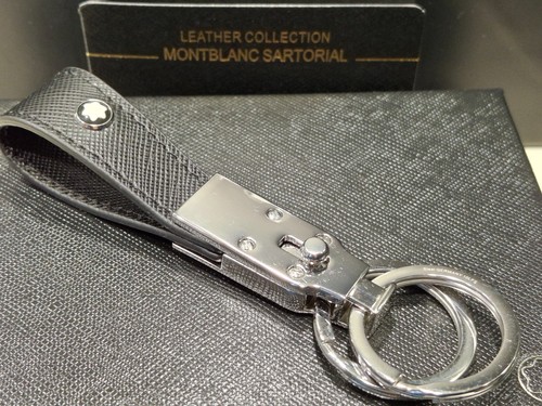 Montblanc portachiavi leather