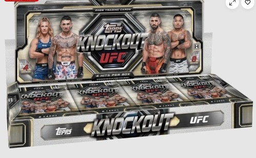 2026 topps ufc knockout hobby - topps,