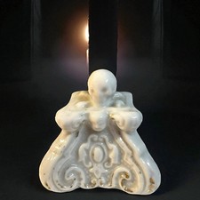 Antica Croce Vieux Paris Metà ‘800 Teschio & Cherubino Rara Memento Mori 