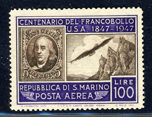 San marino 1947 posta - san,