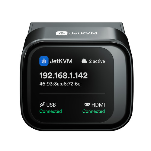 Jet kvm open - kvm, over