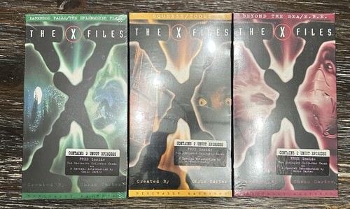 Lot sealed files vhs - of,