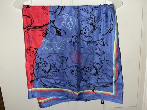 Gatti sciarpa seta marca - gatti,,