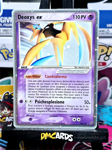 Pokemon deoxys 107 ex - pokemon,