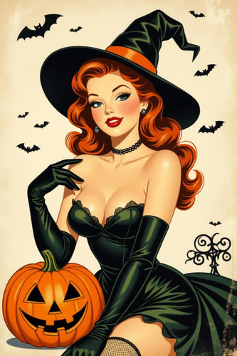 Halloween sexy pin - halloween, jol