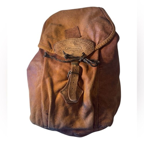 Zaino donna vintage marrone