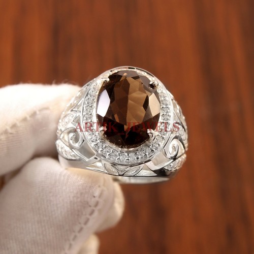 Naturale fumoso quarzo con 14k - quarzo,