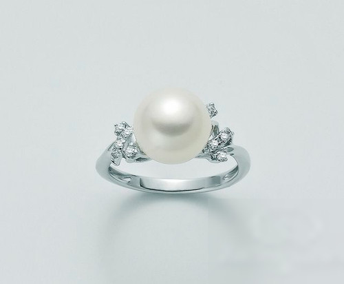 Anello miluna donna oro bianco - anello,