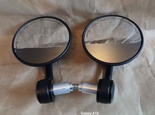 Specchietti Bar End/Fine Manubrio per Royal Enfield Interceptor/Continental Gt