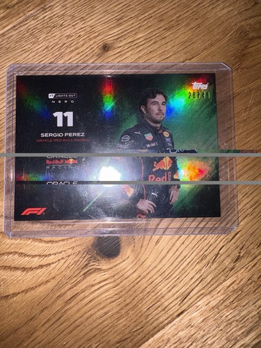 Topps lights out serigo perez - out,