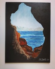 Quadro/Dipinto Olio su tela, 30x25 - Malacala - D. De Sanctis - 2020