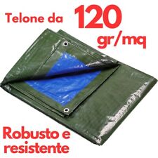 Telo occhiellato copritutto impermeabile per coperture 3x2 3x4 4x4 4x6 in PE PVC