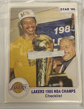 Star L.A. Lakers Champs