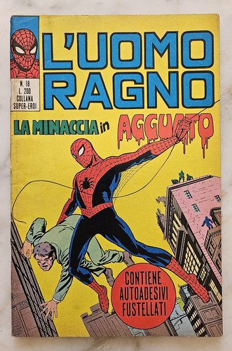 Uomo ragno prima - ragno, sr.