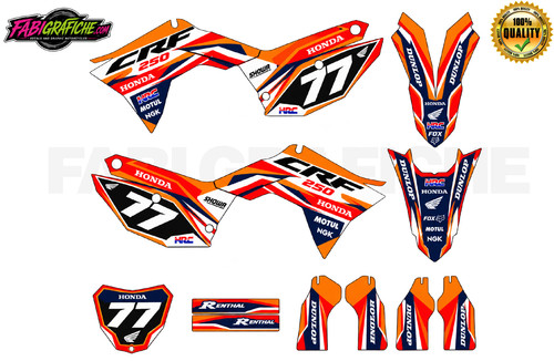 Grafica completa moto honda - completa,