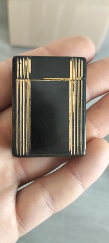 Dupont accendino oro laccato