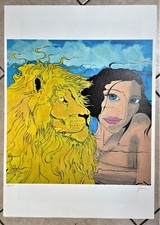 Rubens Fogacci litografia "Istinto"  firmata numerata come nuovo