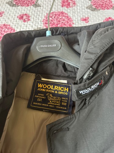 Giubotto nero uomo woolrich - nero,
