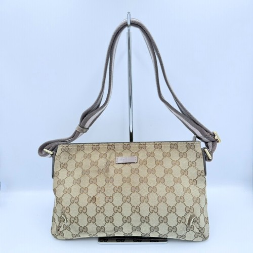 Borsa tracolla gucci tela - a,