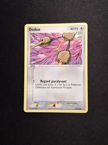 Doduo 106 emeraude carte - doduo,