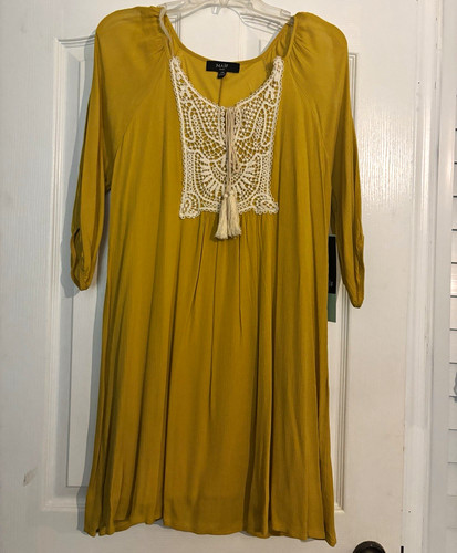 Naïf abito donna oro line - donna,