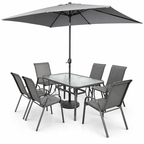 Set giardino con tavolo in - tavolo,