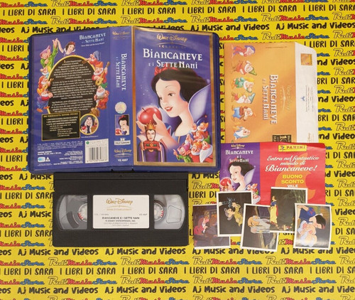 Vhs film biancaneve - vhs, i