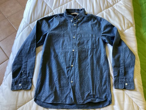 Camicia bimbo anni m blu - camicia,