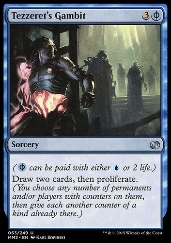 Tezzeret gambit modern - gambit,