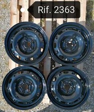 RIF.2363 CERCHI IN FERRO 14 USATI PER VW SEAT SKODA