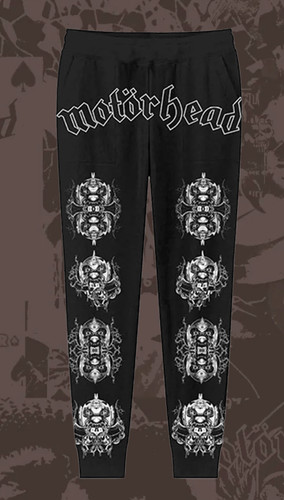 Felpa nera ufficiale motorhead - nera,