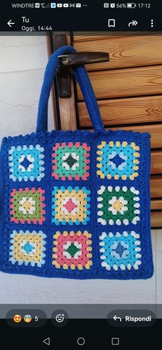 Borsa granny square - borsa,