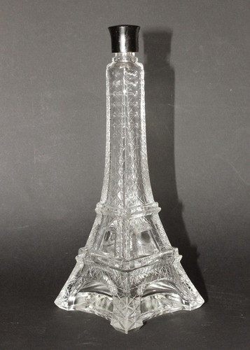 Bottiglia vetro profumo torre - vetro,