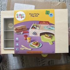 GIGGLE SCAPE PIZZA PARTY PLAY SET ETÀ 3+ 46 PEZZI Finta Cucina/Forno
