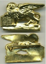 DISTINTIVO DA PETTO DIVISIONE DI FANTERIA SAN MARCO WW2 - VARIANTE