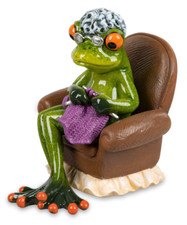 Nonna rana in poltrona 13 cm