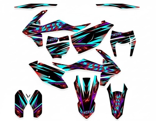 Grafiche ktm 125 250 300 - 300, 350