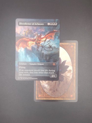 Mtg bloodletter of aclazotz - bloodletter,