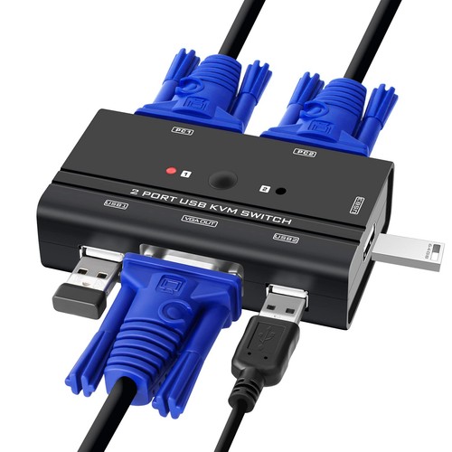Kvm switch vga 1 - switch, 2